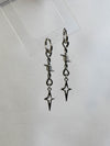Barbed Wire Earrings