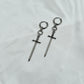 Sword Earrings