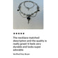 Vamp Necklace